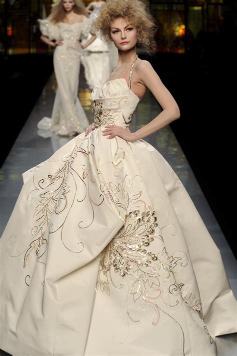 christian dior wedding gown.